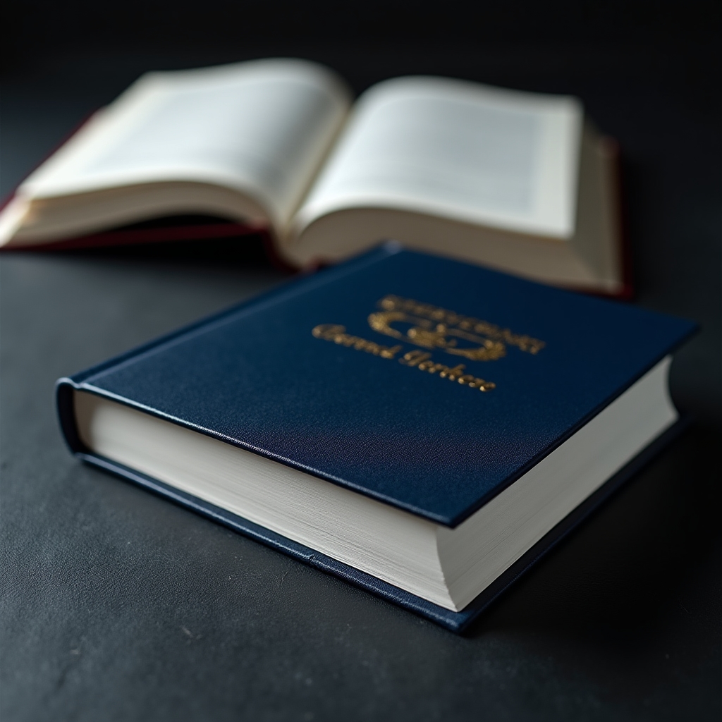 Tesi universitaria rilegata termicamente con copertina rigida